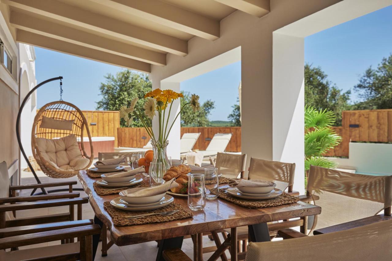 Galadriel Villa With Private Pool & Jacuzzi Kato Yerakarion Экстерьер фото